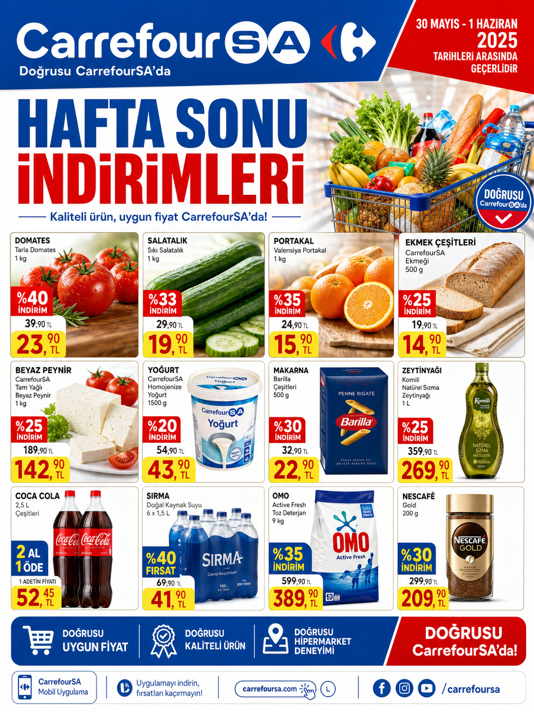 CarrefourSA HaftaSonu İndirimleri
